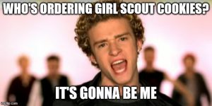 Justin Timberlake cookie meme